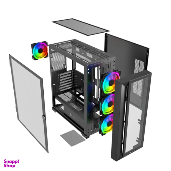 کیس کامپیوتر لاجی کی مدل LK-C474B