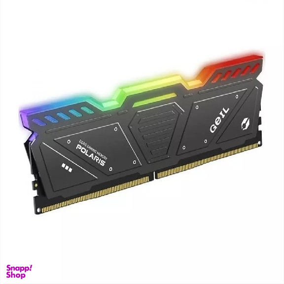رم دسکتاپ گیل مدل Polaris فرکانس DDR5 6000MHZ ظرفیت 32 گیگابایت