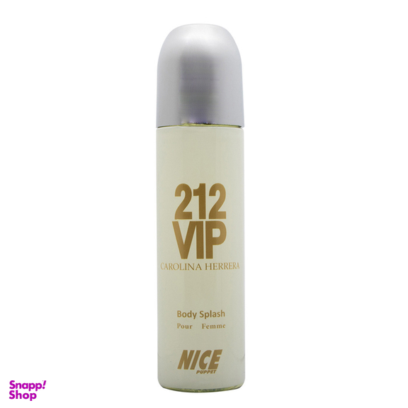 بادی اسپلش زنانه نایس پاپت مدل 212 Vip حجم 230 میلی‌ لیتر
