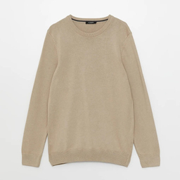 پلیور یقه گرد مردانه ال سی وایکیکی مدل فیت اسلیم