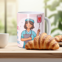 ماگ لاژید مدل مشاغل طرح پرستار کد J0014