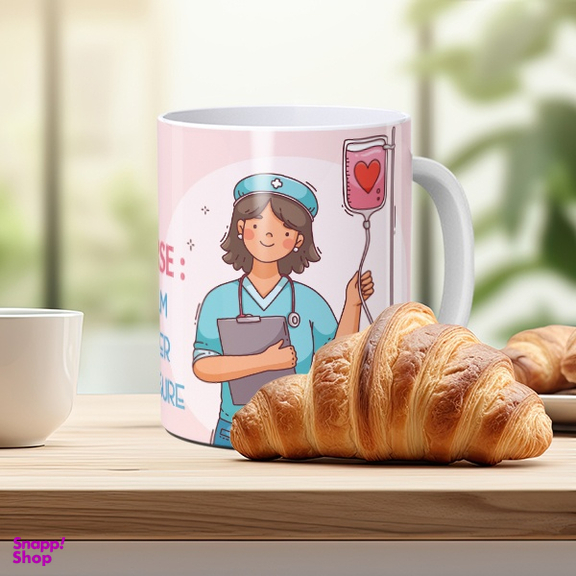 ماگ لاژید مدل مشاغل طرح پرستار کد J0014