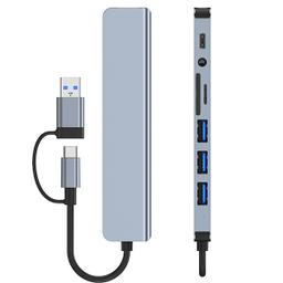 هاب 8 پورت USB-C مدل BC1.2