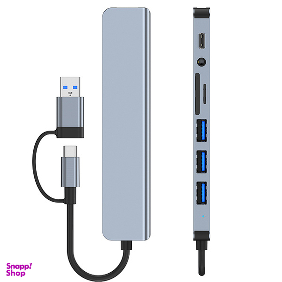 هاب 8 پورت USB-C مدل BC1.2