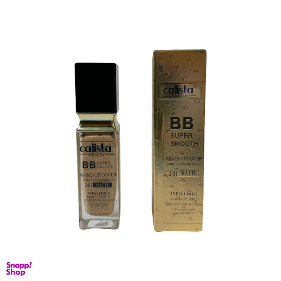 کرم پودر کالیستا بیوتی مدل BB Super Smooth کد 02 حجم 40 میلی لیتر