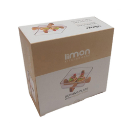 ظرف سرو لیمون مدل پایه چوبی کد RM2163