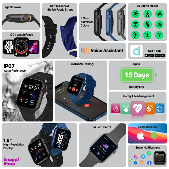 ساعت هوشمند پرومیت مدل XWatch-B19