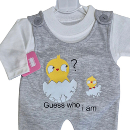 ست سه تکه نوزاد طرح جوجه کد 116