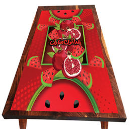 رومیزی طرح شب یلدا کد 4060