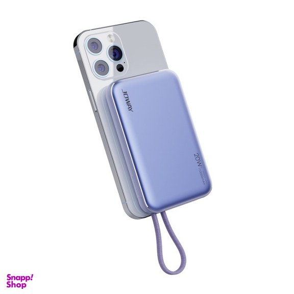 پاوربانک جووی کد JP-298C ظرفیت 10000 میلی‌ آمپر ساعت