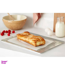 سینی ویترین قنادی و سرو فینگرفود به گز طرح پانچ