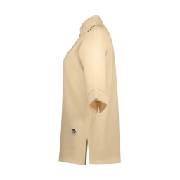 ست پیراهن و شلوار مادر مدل هیوا کد AM-MA-Hiva-P رنگ کرم