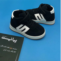 نیم بوت پسرانه مدل RO10209 رنگ مشکی
