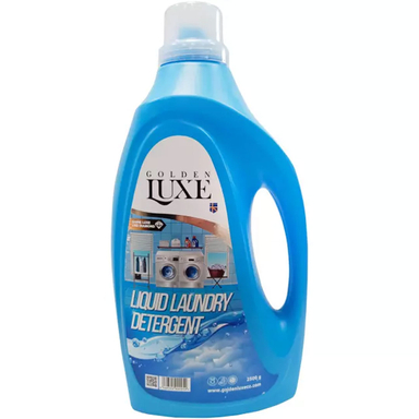 مایع لباسشویی گلدن لوکس مدل پلی‌ اتیلنی آبی وزن 2500 گرم