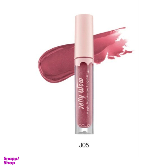 لیپ گلاس شاین دار اوکاز مدل Jelly Wow کد J05