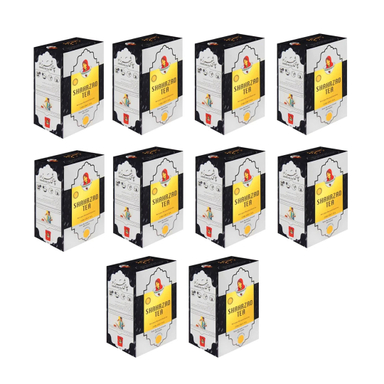چای ارل گری شهرزاد وزن 400 گرم بسته 10 عددی