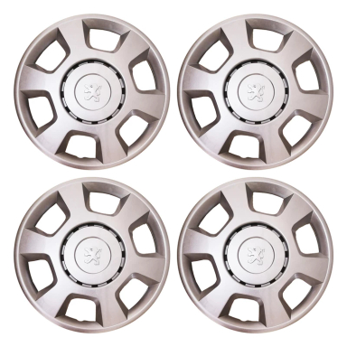 قالپاق چرخ خودرو تی پی ای مدل TPP سایز 14 اینچ مناسب پژو پارس بسته 4 عددی