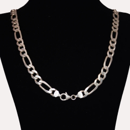 زنجیر نقره مردانه کد FIG01