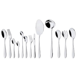 سرویس قاشق و چنگال 116 پارچه ناب استیل مدل ورونا