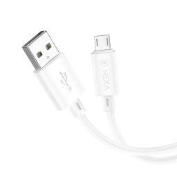 کابل شارژ 2.4 آمپر MicroUSB نکسا مدل L1 طول 1 متر