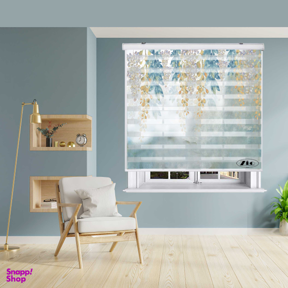 پرده زبرا زیو کد P6075 سایز 150X150 سانتی متر