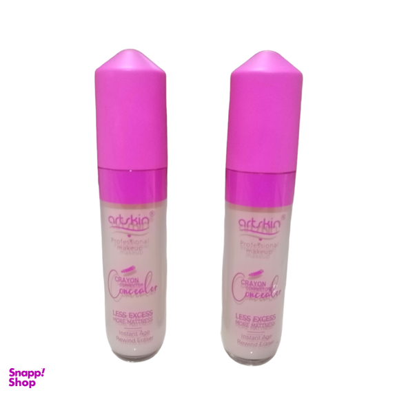 ست کانسیلر آرت اسکین مدل CRAYON شماره 01 و 02 مجموعه ۲ عددی