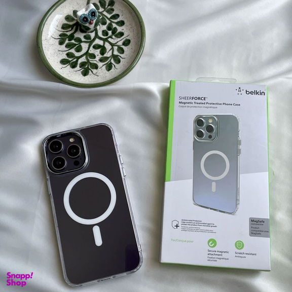 کاور گوشی موبایل بلکین مدل مگ سیف دار مناسب اپل Iphone 16 Pro Max