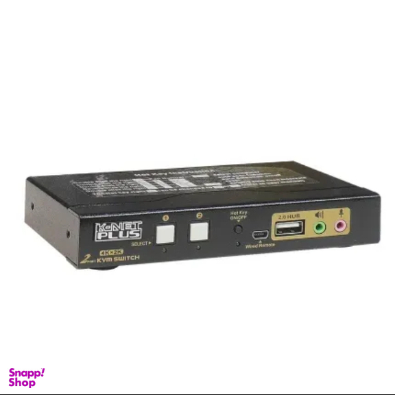 کی وی ام سوییچ 2 پورت HDMI کی نت پلاس مدل KP-H622