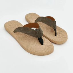 دمپایی لاانگشتی مردانه ال سی وایکیکی مدل FINDERS رنگ قهوه ای