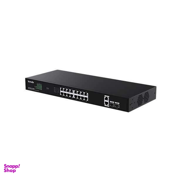 سوییچ غیرمدیریتی 20 پورت PoE تندا مدل TEG1120P-16-250W