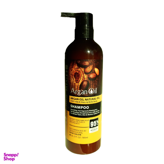 شامپو و ماسک مو بدون سولفات میگه مدل Argan oil مجموعه 2 عددی