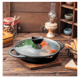 تابه گریل درب دار نالینو مدل Teyam سایز 24