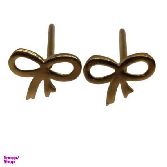 گوشواره طلا 18 عیار زنانه طرح پاپیون کد 11364