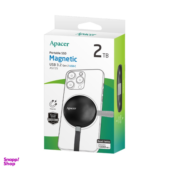 حافظه SSD اکسترنال مغناطیسی اپیسر مدل AS725 Magnetic