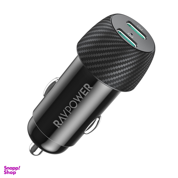 شارژر فندکی راو پاور مدل RP-VC032 Type-C