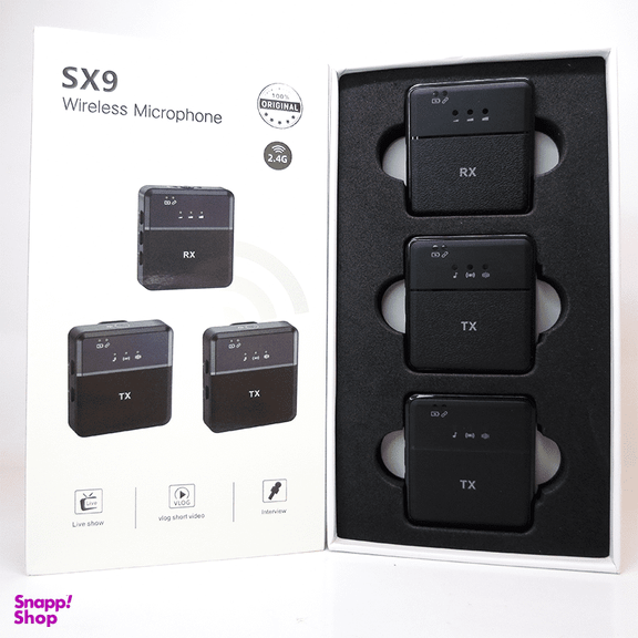 میکروفن یقه ای مدل SX9 مجموعه سه عددی
