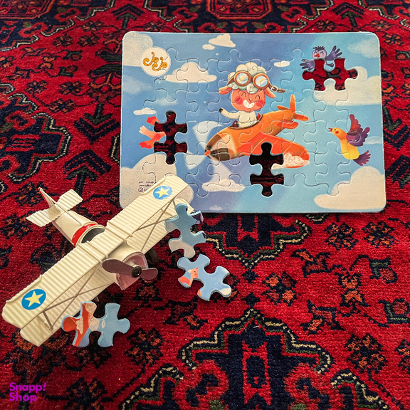 پازل فومی 24 تکه طرح ململ