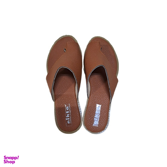 صندل زنانه نیکتا کد LP 1800 رنگ عسلی