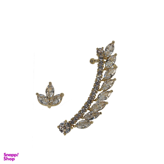 گوشواره زنانه مدل ایرکاف لاله گوش طرح گندم کد 014