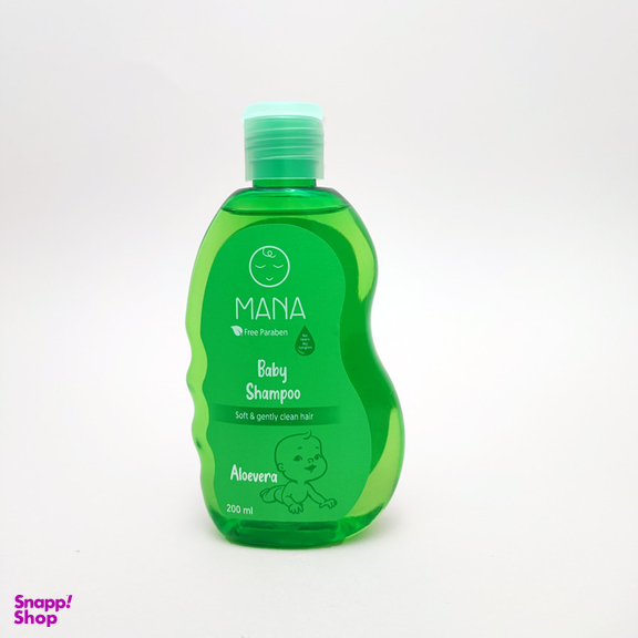 شامپو کودک مانا مدل ویتامینه و عصاره اسطوخودوس و عصاره آلوئه ورا حجم 200 میلی لیتر بسته 3 عددی