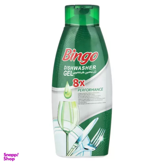 ژل ماشین ظرفشویی بینگو مدل 8x