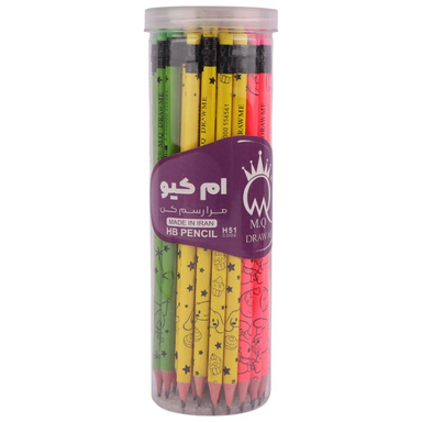 مداد مشکی ام کیو کد H51 بسته 48 عددی