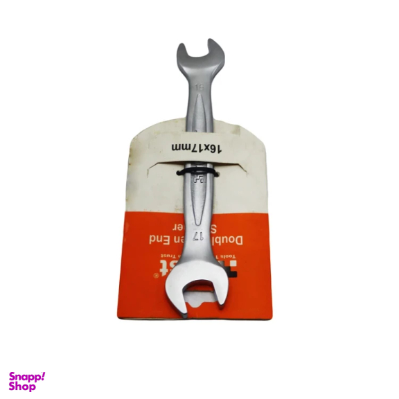 آچار دوسر تخت تراست مدل YP-1617 سایز 16-17 میلی متر