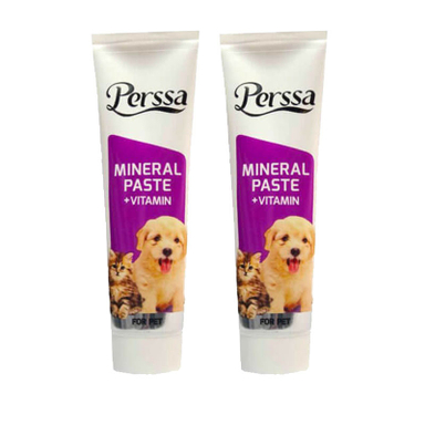 خمیر مینرال سگ و گربه پرسا مدل Mineral وزن 100 گرم بسته 2 عددی