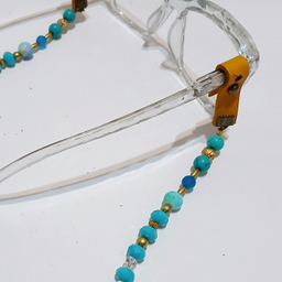 بند عینک زنانه مدل مهره آبرنگی