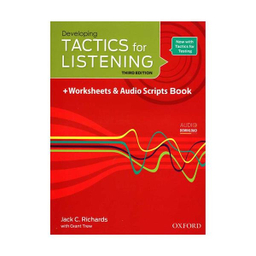 کتاب Developing TACTICS for LISTENING 3rd اثر Jack C. Richards انتشارات Oxford به همراه سی دی