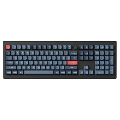 کیبورد بی سیم مخصوص بازی کیکرون مدل Keychron V6 Max RGB Brown Switch