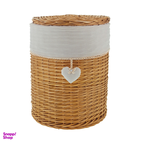 سبد رخت چرک مدل استوانه ای کد SLH-L