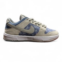 کتانی مردانه طرح نایکی مدل لویی ویتون کد SB رنگ آبی طوسی