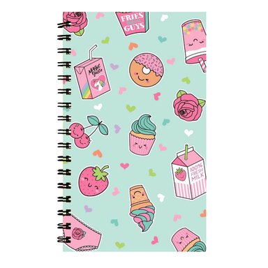 دفتر نت موسیقی 40 برگ طرح بستنی کد 082